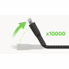 Дата кабель USB 2.0 AM to Lightning 1.0m BRAIDED black Belkin (CAA004BT1MBK) - Image 5