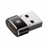 Перехідник USB 2.0 AF to USB-C black Baseus (CAAOTG-01) - Image 1