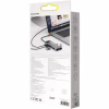 Концентратор Baseus USB3.1 Type-C to USB C(PD)100W/HDMI 4K 30Hz/VGA/USB3.2/RJ45/SD+TF,9in1 Grey (CAHUB-CU0G) - Image 9