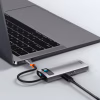 Концентратор Baseus USB3.1 Type-C to USB Type C PD 100W/HDMI 4K 60 Hz/3*USB 3.2 Gen1/ 5in1 (CAHUB-CX0G) - Image 11