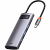 Концентратор Baseus USB3.1 Type-C to USB Type C PD 100W/HDMI 4K 60 Hz/3*USB 3.2 Gen1/ 5in1 (CAHUB-CX0G) - Image 5