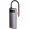 Концентратор Baseus USB3.1 Type-C to USB Type C PD 100W/HDMI 4K 60 Hz/3*USB 3.2 Gen1/ 5in1 (CAHUB-CX0G) - Image 6