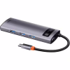 Концентратор Baseus USB3.1 Type-C to USB Type C PD 100W/HDMI 4K 60 Hz/3*USB 3.2 Gen1/ 5in1 (CAHUB-CX0G) - Image 1