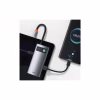 Концентратор Baseus Metal Gleam Series 4-in-1 Multifunctional Gray (CAHUB-CY0G) - Image 4