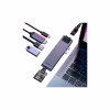 Концентратор Baseus USB-C Thunderbolt 7-in-1 2xUSB 3.0 + 1xUSB-C PD + HDMI 4K60Hz + SD/TF + 1xRJ45 1000Mbps gray (CAHUB-L0G) - Image 6