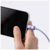 Дата кабель USB 2.0 AM to Lightning 2.0m 2.4A purple Baseus (CAJY000105) - Image 6