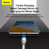 Дата кабель USB 3.1 AM to USB-C 2.0m 6.0A 66W Cafule Series Metal White Baseus (CAKF000202) - Image 8
