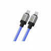 Дата кабель USB-C to USB-C 1.0m CoolPlay Fast Charging 100W blue Baseus (CAKW000203) - Image 3