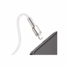 Дата кабель USB 2.0 AM to Lightning 2.0m Cafule Series Metal 2.4A White Baseus (CALJK-B02) - Image 6