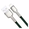 Дата кабель USB 2.0 AM to Lightning 2.0m 2.4A metal green Baseus (CALJK-B06) - Image 2