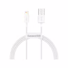Дата кабель USB 2.0 AM to Lightning 1.0m 2.4A white Baseus (CALYS-A02) - Image 1