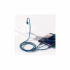 Дата кабель USB 2.0 AM to Lightning + Micro 5P + Type-C 1.5m 3.5A blue Baseus (CAMLTYS-03) - Image 10
