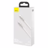 Дата кабель USB-C to USB-C 1.0m 100W metal white Baseus (CATJK-C02) - Image 5