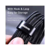 Дата кабель USB-C to USB-C 2.0m 100W 5A black-grey Baseus (CATKLF-ALG1) - Image 3