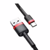 Дата кабель USB 2.0 AM to USB-C 1.0m Cafule 3A red+black Baseus (CATKLF-B91) - Image 2