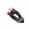 Дата кабель USB 2.0 AM to USB-C 2.0m 2A red-black Baseus (CATKLF-C91) - Image 1