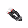Дата кабель USB 2.0 AM to USB-C 3.0m 3A red-black Baseus (CATKLF-U91) - Image 2