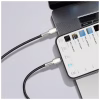 Дата кабель USB-C to Lightning 2.0m Cafule Metal PD 20W black Baseus (CATLJK-B01) - Image 6