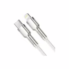 Дата кабель USB-C to Lightning 2.0m Cafule Metal PD 20W white Baseus (CATLJK-B02) - Image 2