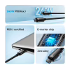Дата кабель USB-C to USB-C 1.0m 240W Black Baseus (CAWJ040001) - Image 8