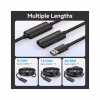 Дата кабель USB 2.0 AM/AF 15.0m Active black Vention (CBKBN) - Image 8