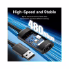 Дата кабель USB 2.0 AM/AF 25.0m Active black Vention (CBKBS) - Image 3