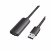 Дата кабель USB 2.0 AM/AF 25.0m Active black Vention (CBKBS) - Image 1