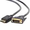 Кабель мультимедийный DisplayPort M to DVI M 1.0m 24+1pin Cablexpert (CC-DPM-DVIM-1M) - Image 1