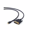 Кабель мультимедійний miniDisplayPort M to DVI M 1.8m 24+1pin Cablexpert (CC-mDPM-DVIM-6) - Image 2