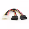 Кабель питания Molex to 2xSATA power 0.3m Cablexpert (CC-SATA-PSY-0.3M) - Image 1