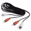 Кабель мультимедийный 2xRCA M to 2xRCA M 1.8m Cablexpert (CCA-2R2R-6) - Image 1