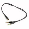 Кабель мультимедийный 3.5mm F to 2x3.5mm M 0.2m Cablexpert (CCA-418M) - Image 1