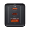 Зарядное устройство Baseus 2xUSB-C 65W + 1xUSB GaN + cable USB-C to USB-C 100W 1.0m black (CCGP120201) - Image 5