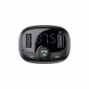 FM модулятор Baseus T Shaped S-09A 2 х USB Type-A, microSD Black (CCMT000001) - Image 5