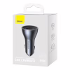Зарядний пристрій Baseus 1xUSB + 2xUSB-C 65W Golden Contactor Pro dark gray (CGJP010013) - Image 5