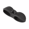 Держатель для кабеля OfficePro CM001B, клейкое основание, black (CM001B) - Image 1