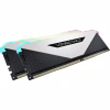 Модуль памяти для компьютера DDR4 32GB (2x16GB) 3600 MHz Vengeance RGB RT White Corsair (CMN32GX4M2Z3600C18W) - Image 3