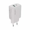 Зарядное устройство Canyon OnCharge 250 25W 1xPD 1xQC EU White (CNE-CHA250-21) - Image 1