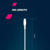 Дата кабель USB-C to USB-C 2.0m CC60SC 60W White Canyon (CNS-CC60SC20W) - Image 8