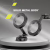 Універсальний автотримач Canyon Magnetic phone holder OnGrip 10 aluminum Black (CNS-CCHM10) - Image 11