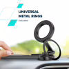 Універсальний автотримач Canyon Magnetic phone holder OnGrip 10 aluminum Black (CNS-CCHM10) - Image 12