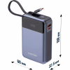 Батарея универсальная Canyon 20000mAh OnPower 600 PD/65W built-in cable Dark Grey (CNS-CPB600DG) - Image 7