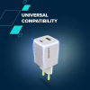 Зарядний пристрій Canyon CU45AC GaN 45W 1xPD 1xQC EU White (CNS-CUW45AC) - Image 7