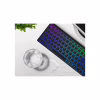 Клавіатура Canyon HKB-W11 Slim Dual Mode Wireless/Bluetooth RGB UA Black (CNS-HBTK11B) - Image 8