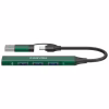 Концентратор Canyon hub DS-02 4in1 USB-A/C Green (CNS-TDS02GR) - Image 1