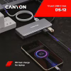 Порт-реплікатор Canyon DS-12, 13 in 1 USB-C hub, 2*HDMI, Gigabit Ethernet, VGA, 3*USB3.0, PD/100W, 3.5mm audio jack (CNS-TDS12) - Image 3
