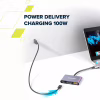 Концентратор Canyon hub DS-4 3in1 USB-C Grey (CNS-TDS4) - Image 9