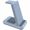 Зарядний пристрій Canyon WS-304 Foldable 3in1 Wireless charger Blue (CNS-WCS304BL) - Image 3