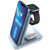 Зарядний пристрій Canyon WS-304 Foldable 3in1 Wireless charger Blue (CNS-WCS304BL) - Image 8