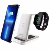 Зарядний пристрій Canyon WS-304 Foldable 3in1 Wireless charger Cosmic Latte (CNS-WCS304CL) - Image 7